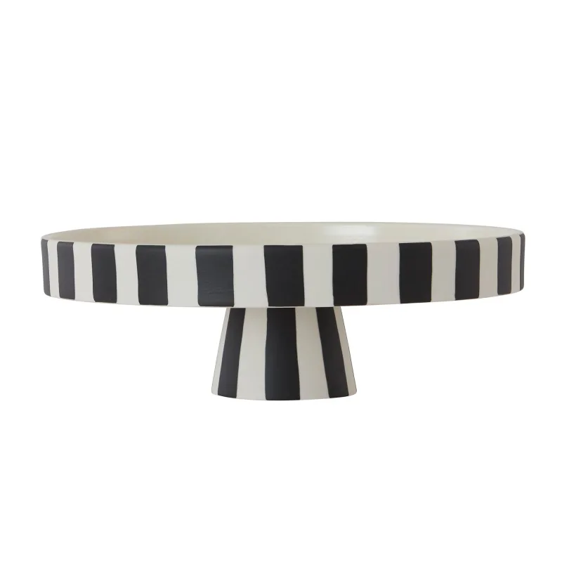 Oyoy living design Toppu serveringsfad 27 cm, hvid