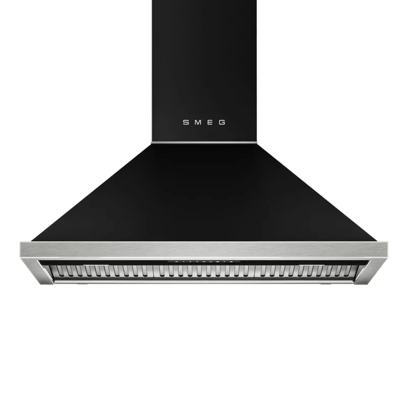 Smeg Portofino KCU94AN vægmonteret emhætte 90 cm, antracit