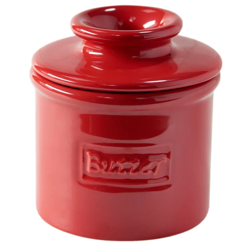 BUTTERBELL Café Maraschino smørklokke, Retro Red