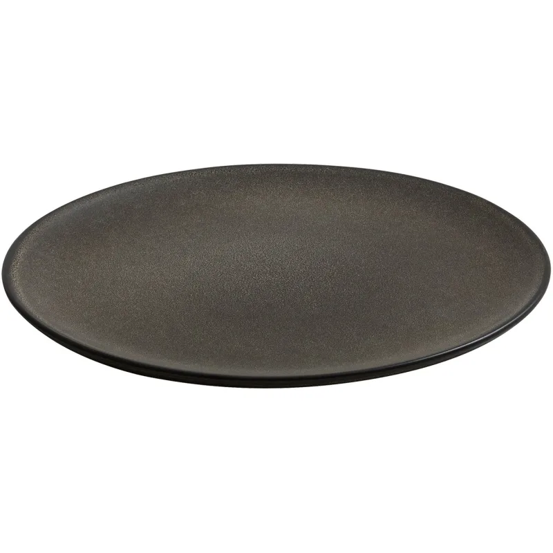 Aida RAW tallerken Ø20 cm, forest brown