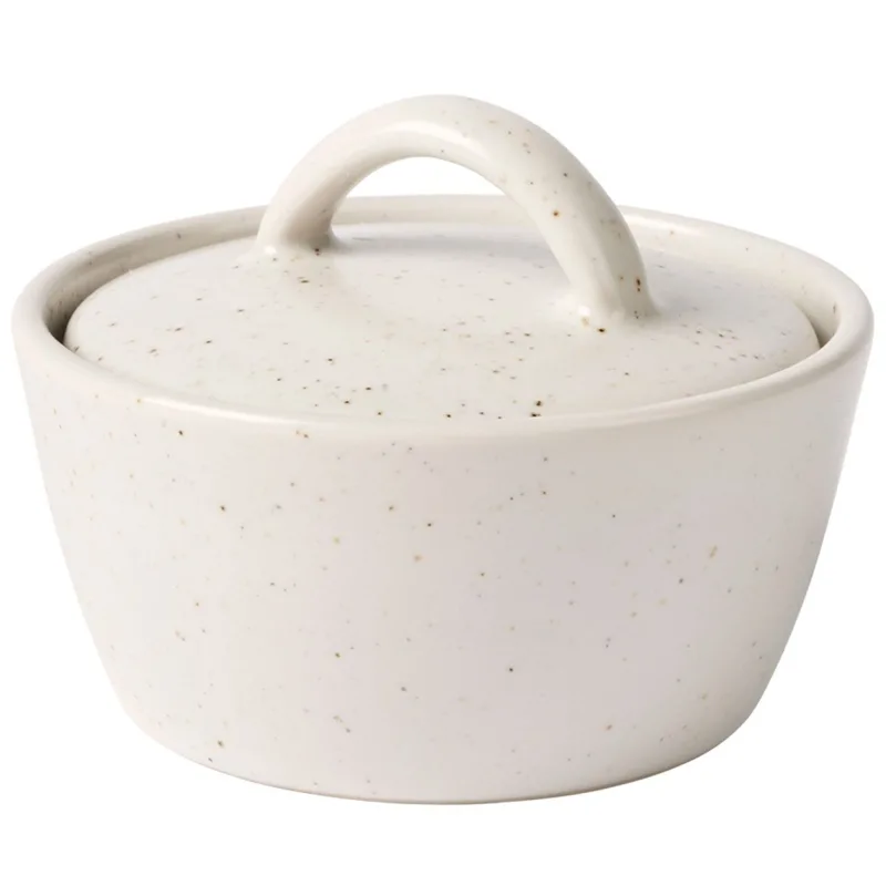Broste Nordic skål med låg, vanilla