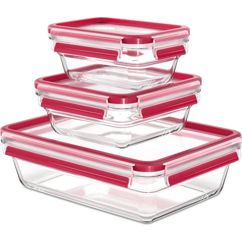 Tefal FRESH MasterSeal madbokse 0,55/1,0/2,3 liter, 3 stk.