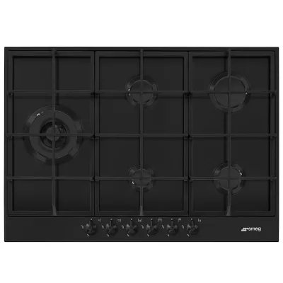 Smeg PX375LMB Classic gaskogeplade 75 cm, matsort