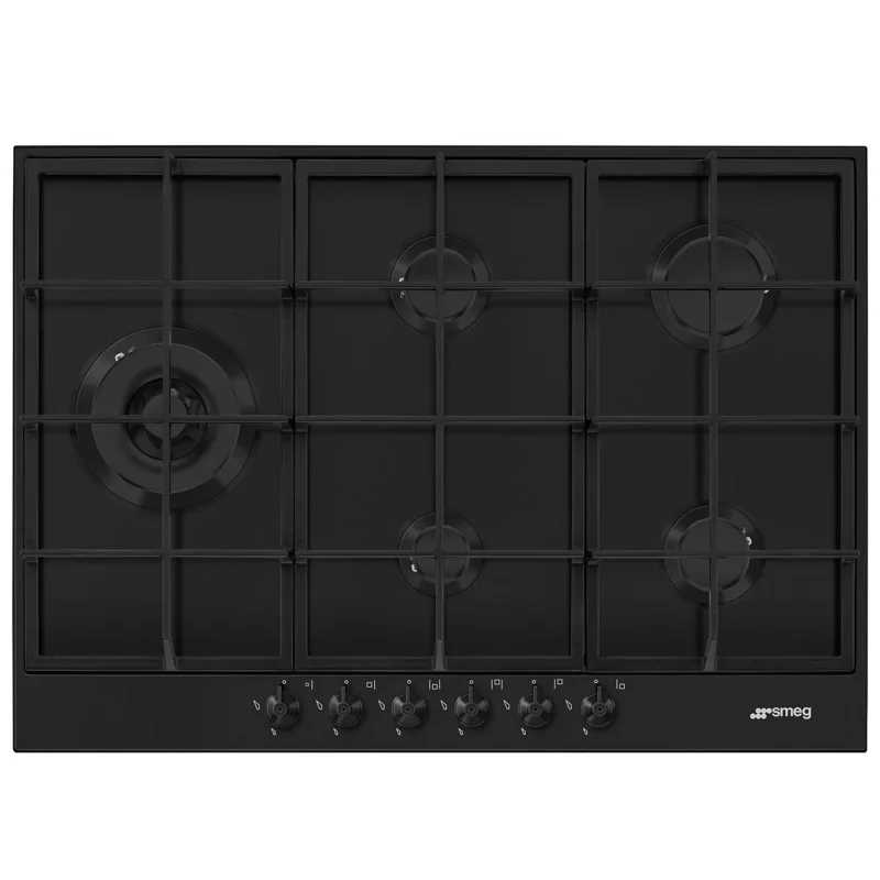 Smeg PX375LMB Classic gaskogeplade 75 cm, matsort