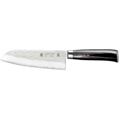 Tamahagane SAN Tsubame Santokukniv 17,5 cm.