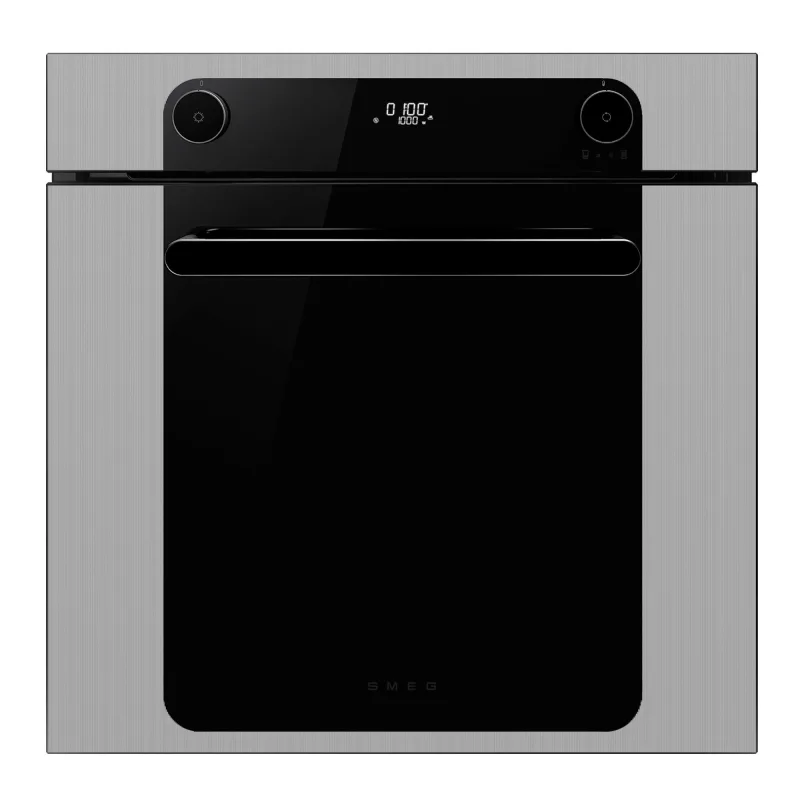 Smeg SOP6201S2S Musa indbygningsovn 60 cm med pyrolyse og damp, sølv