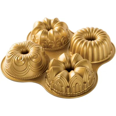 Nordic ware Bundt-bageform m. plads til 4 kager