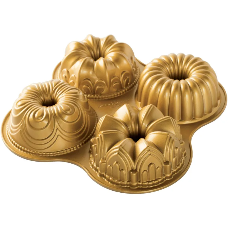 Nordic ware Bundt-bageform m. plads til 4 kager