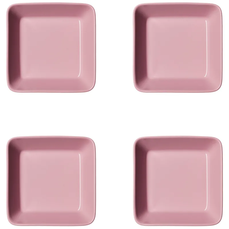 Iittala Teema fad 12x12 cm, rosa, 4 stks