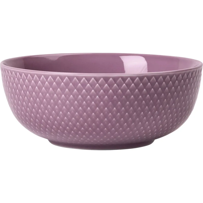 Lyngby porcelæn Rhombe color skål Ø15,5 cm, lilla
