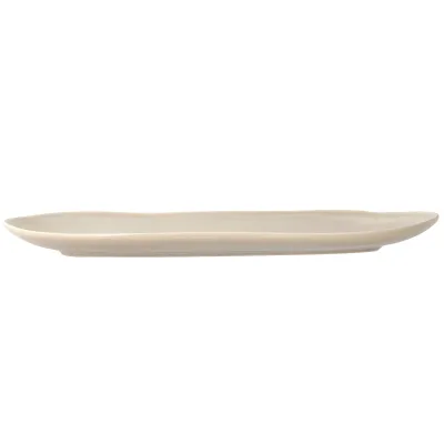 Villa Collection Shoku serveringsfad 34x18 cm, soft beige