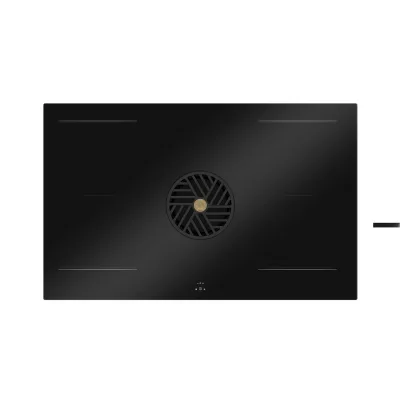 Bertazzoni P804ICH2M30NT Induktionskogeplade med indbygget emhætte 83 cm, 4 zoner, flex