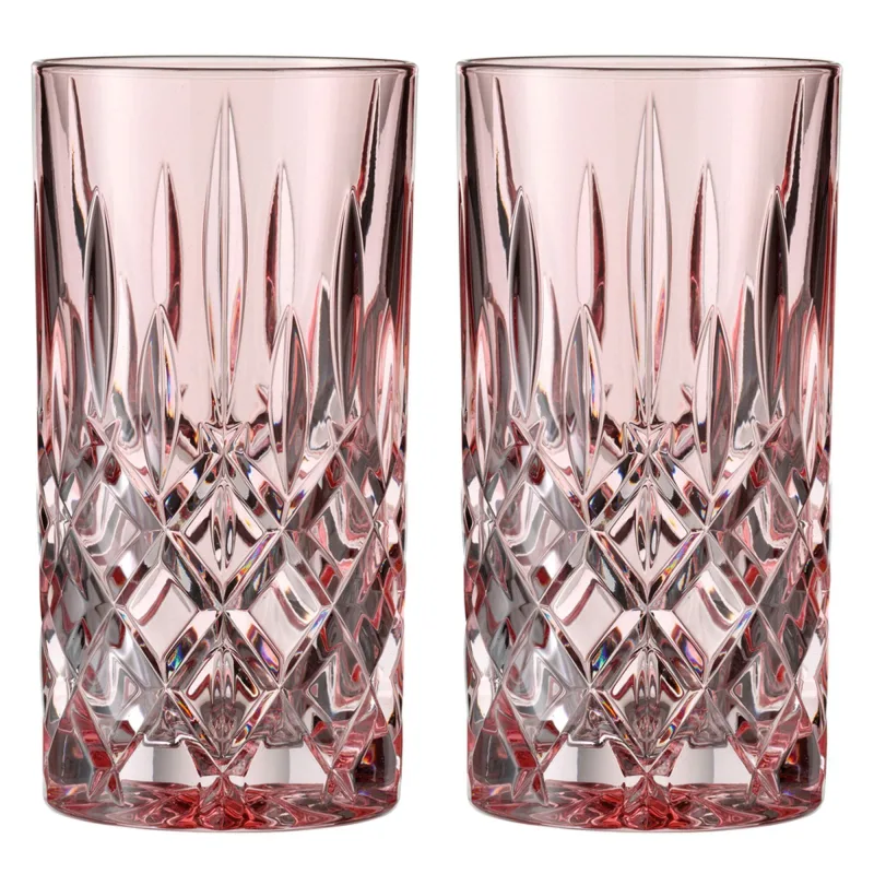 Nachtmann Noblesse longdrinkglas, rosé, 2 stk.