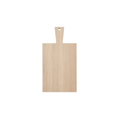 Serveringsbræt / skærebræt i eg - 40x21 cm
