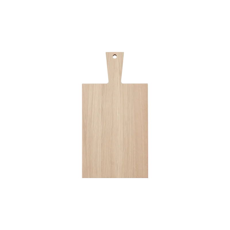 Serveringsbræt / skærebræt i eg - 40x21 cm
