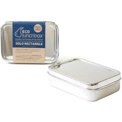 Eco lunchbox Solo Rectangle madkasse
