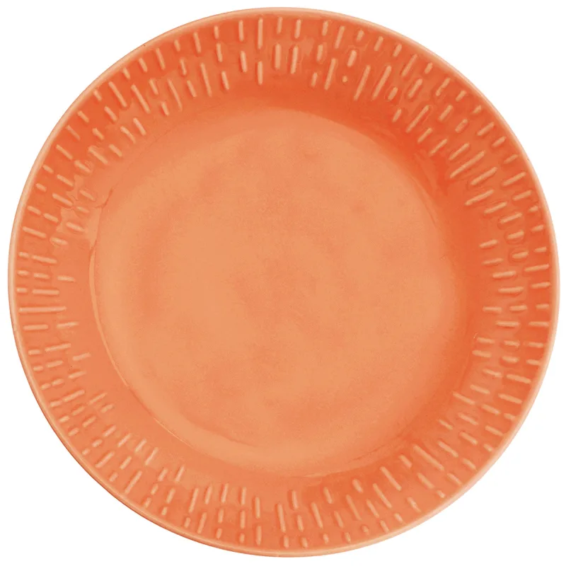 Aida Confetti pastatallerken 23 cm, apricot