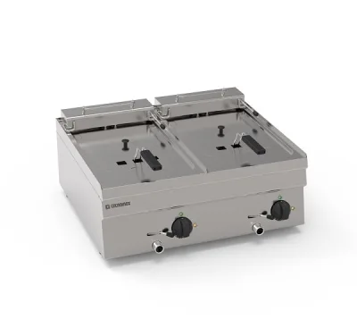 Elektrisk frituregryde dobbelt - 2 x 10 Liter
