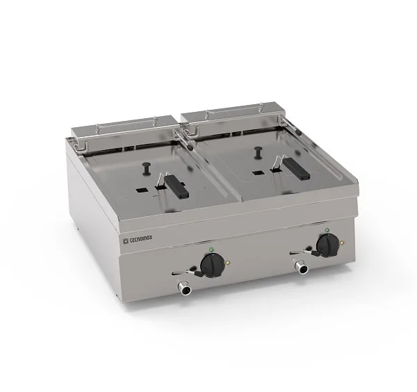 Elektrisk frituregryde dobbelt - 2 x 10 Liter
