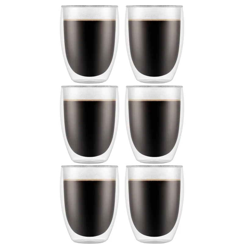 Bodum Pavina dobbeltvægget glas, 0,35 l, 6 stk.